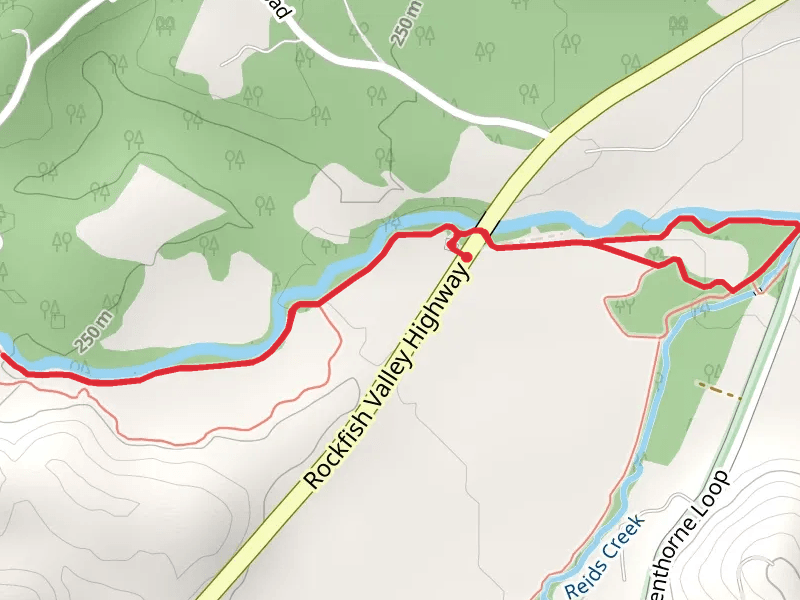 South Fork Rockfish River and Rockfish River Trail