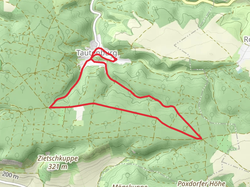 Ruone Tautenburg and Vogelgrund Loop
