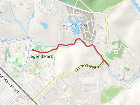 Sam's Branch Greenway Trail - Legend Park