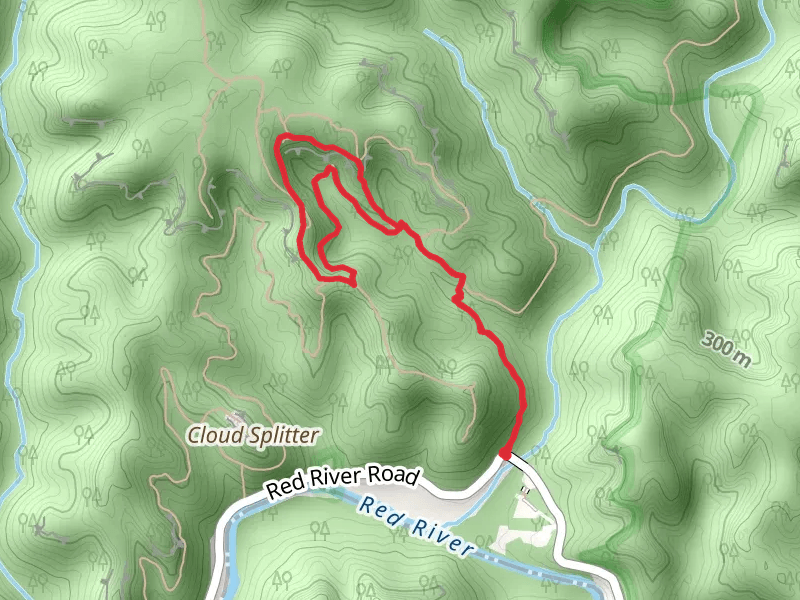 Indian Staircase Trail and Sheltowee Trace NRT Loop