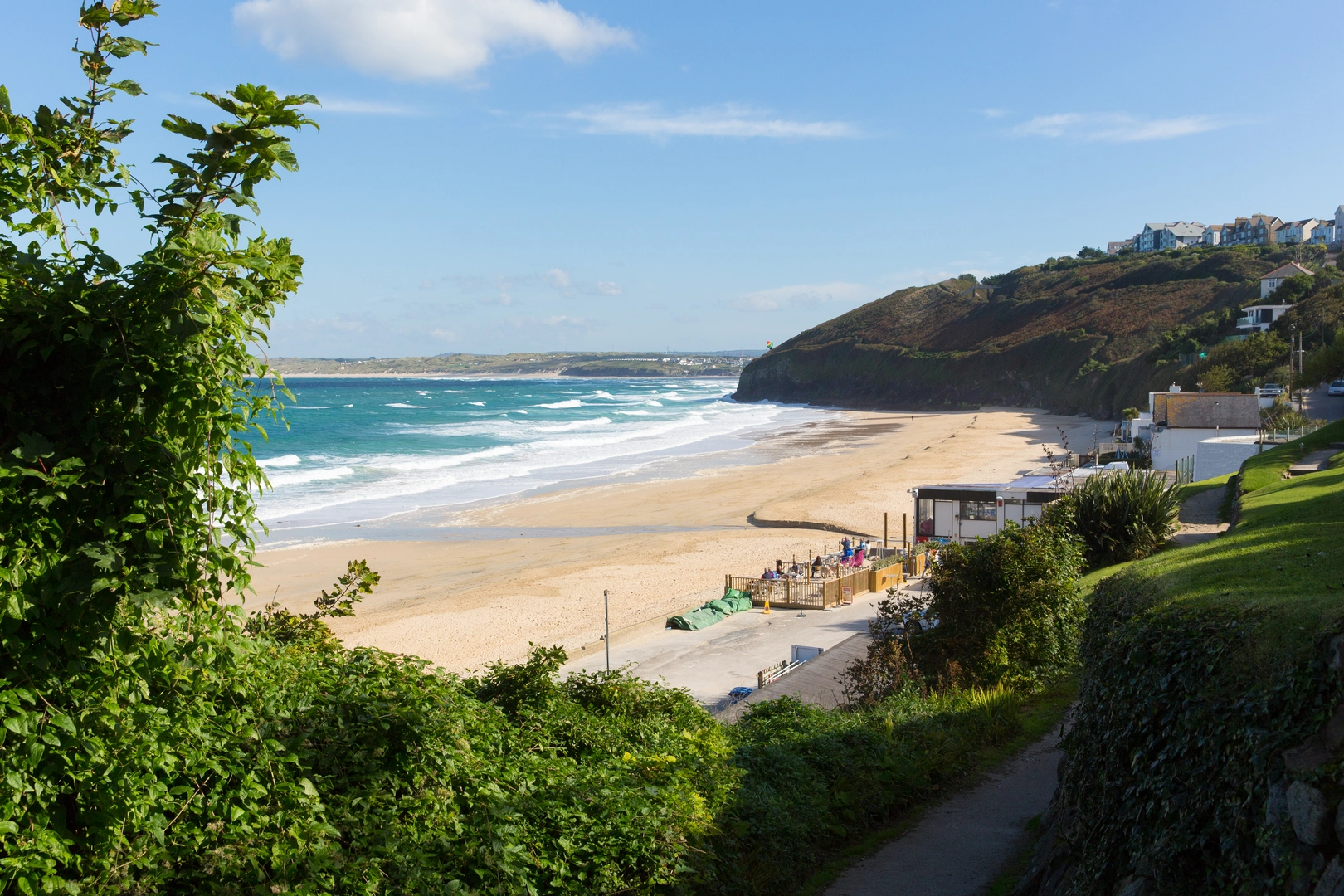 An image depicting the trail Carbis Bay Hotel - Clodgy Point Walk and its surrounding area.