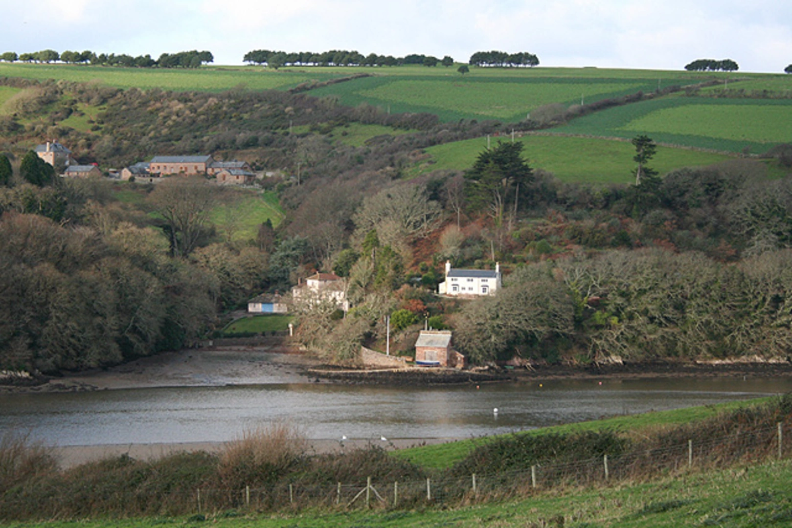 An image depicting the trail Lower Aunemouth and Stiddicombe Wood Loop and its surrounding area.