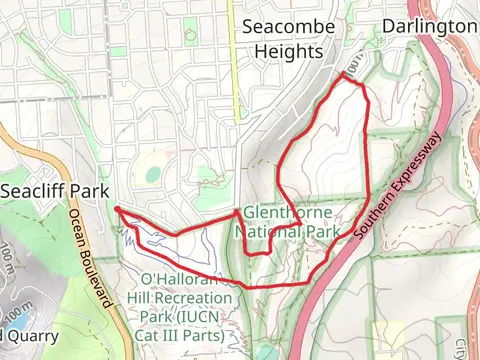Loop in O’Halloran Hill Recreation Park
