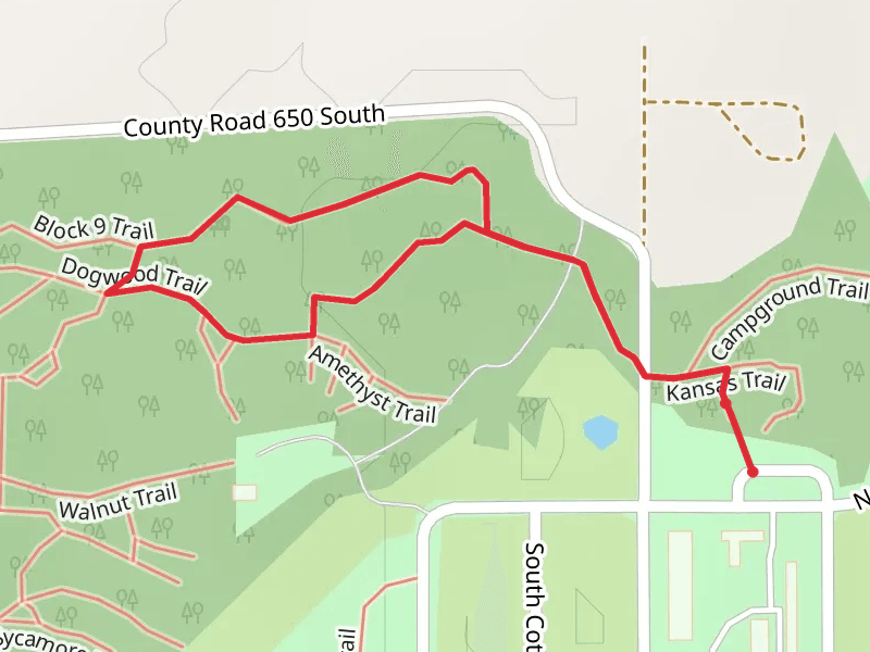 Block 9 and Amethyst Loop Trail