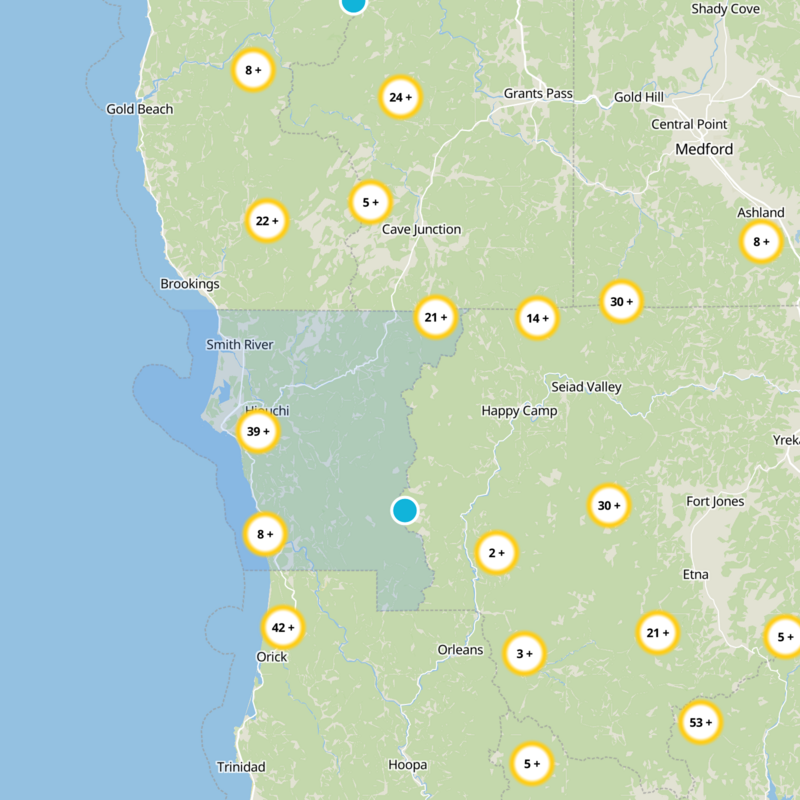 Del Norte County Static Map