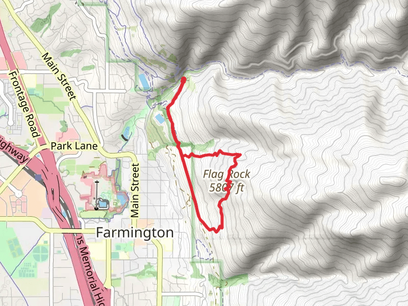 Flag Rock Trail and Patsy's Mine Trail