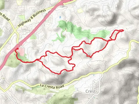 Valley View and Rock Creek Loop Trail