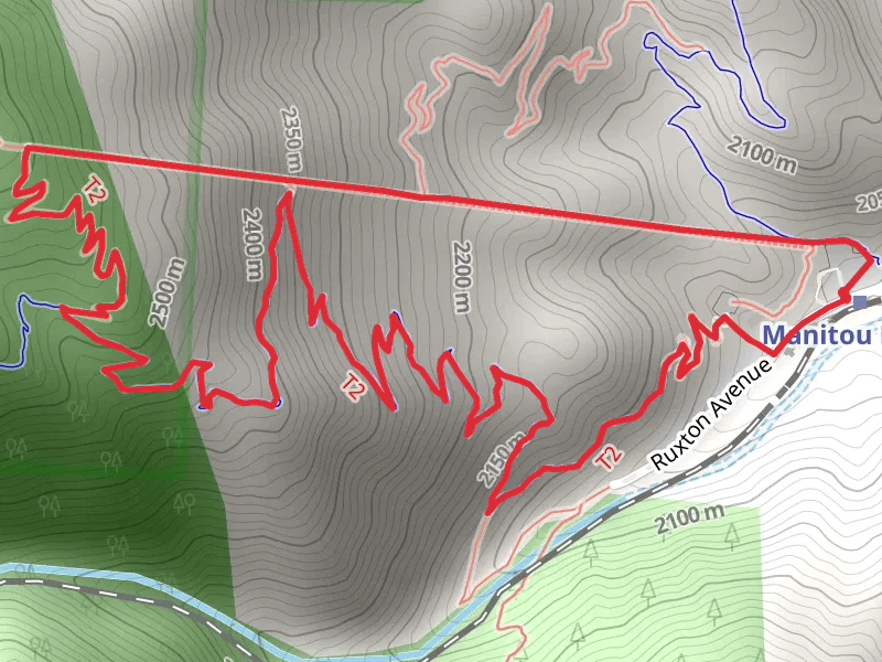 The Incline and Barr Loop Trail