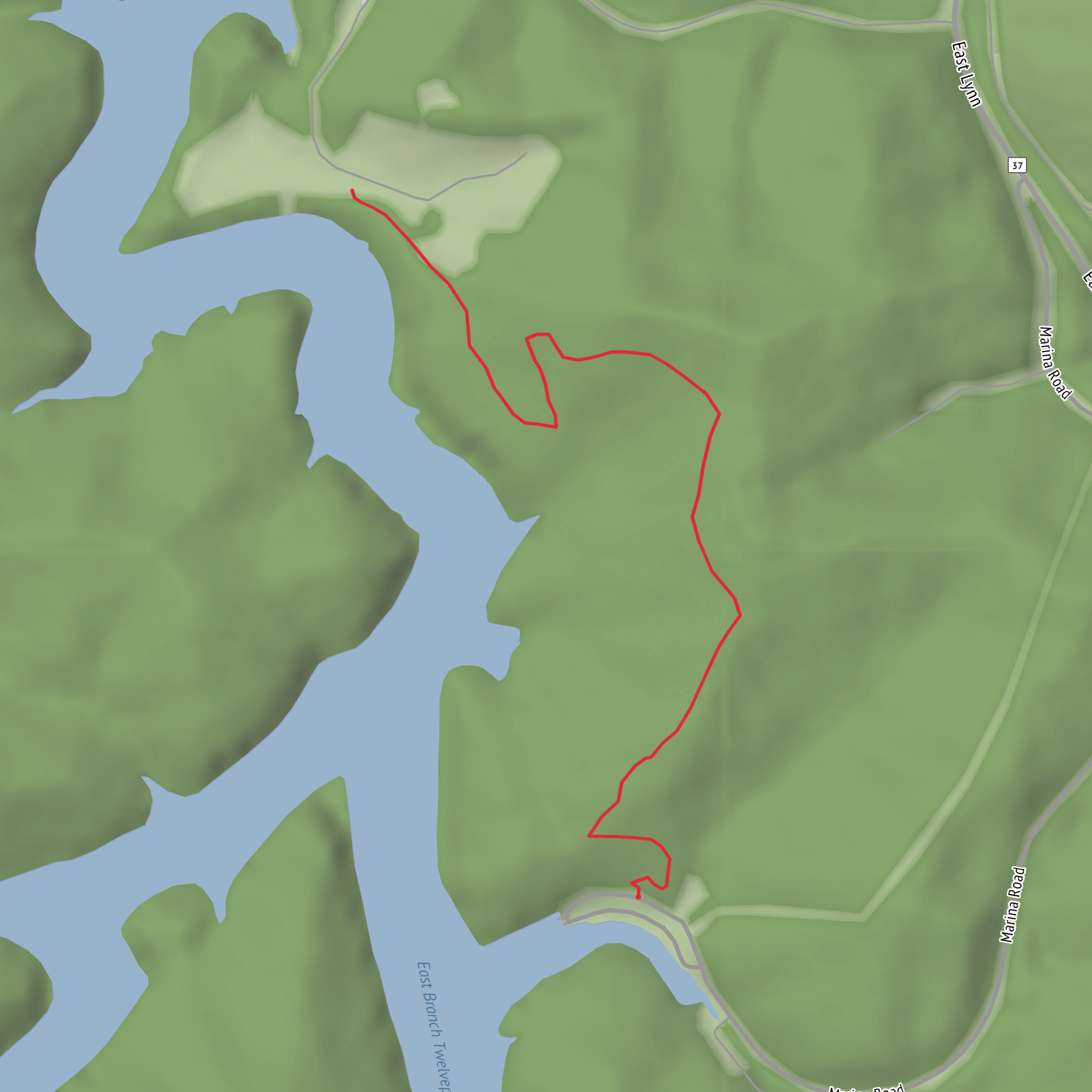 Army Corps of Engineers mobile static map