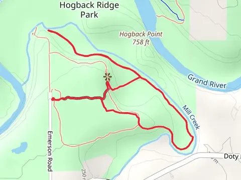 Hemlock Ridge Trail and Meadow Rim Loop Trail
