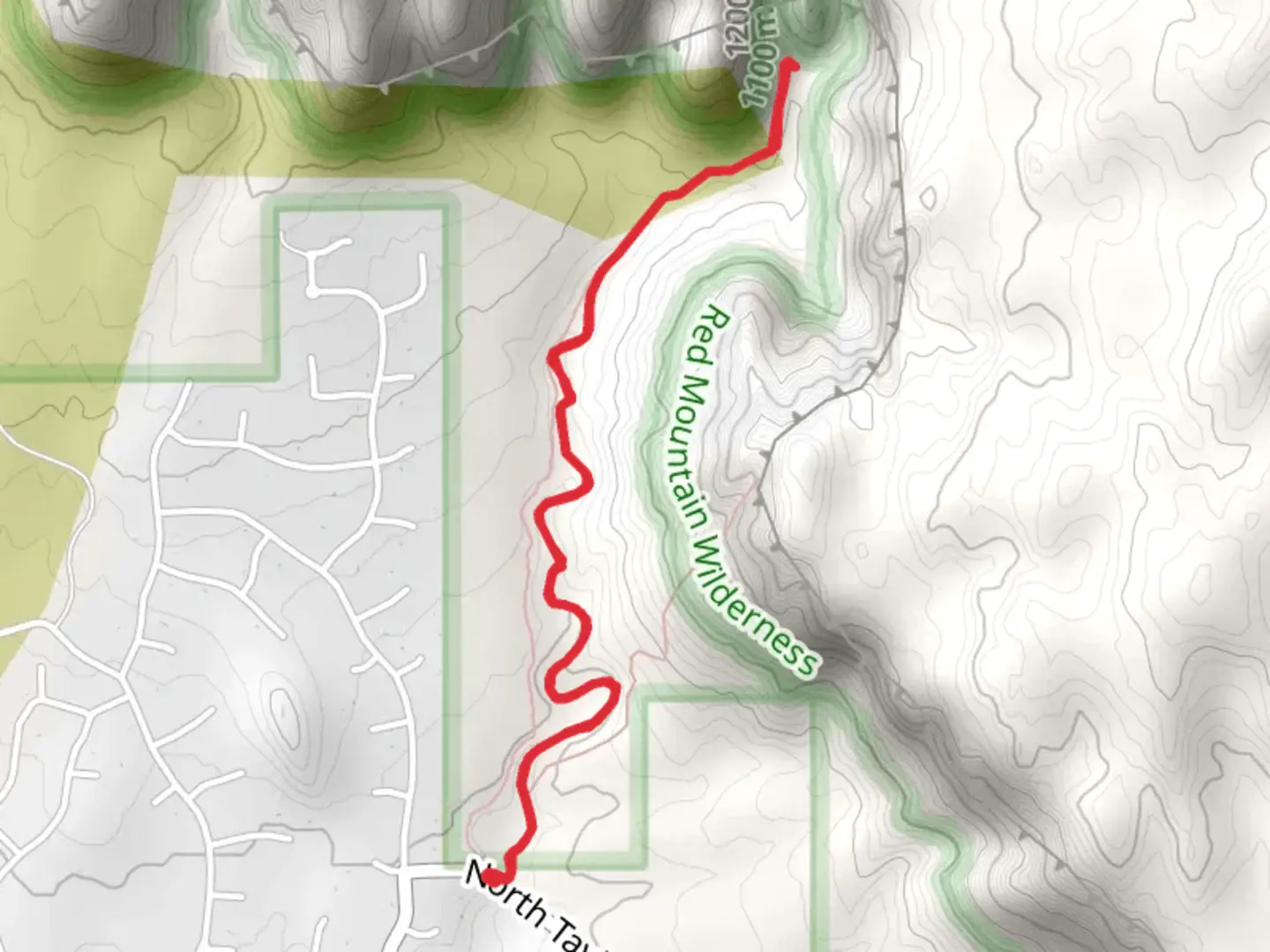 An image depicting the trail Hellhole Trail and its surrounding area.