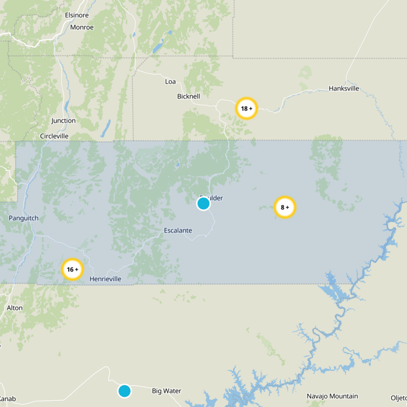 Garfield County Static Map