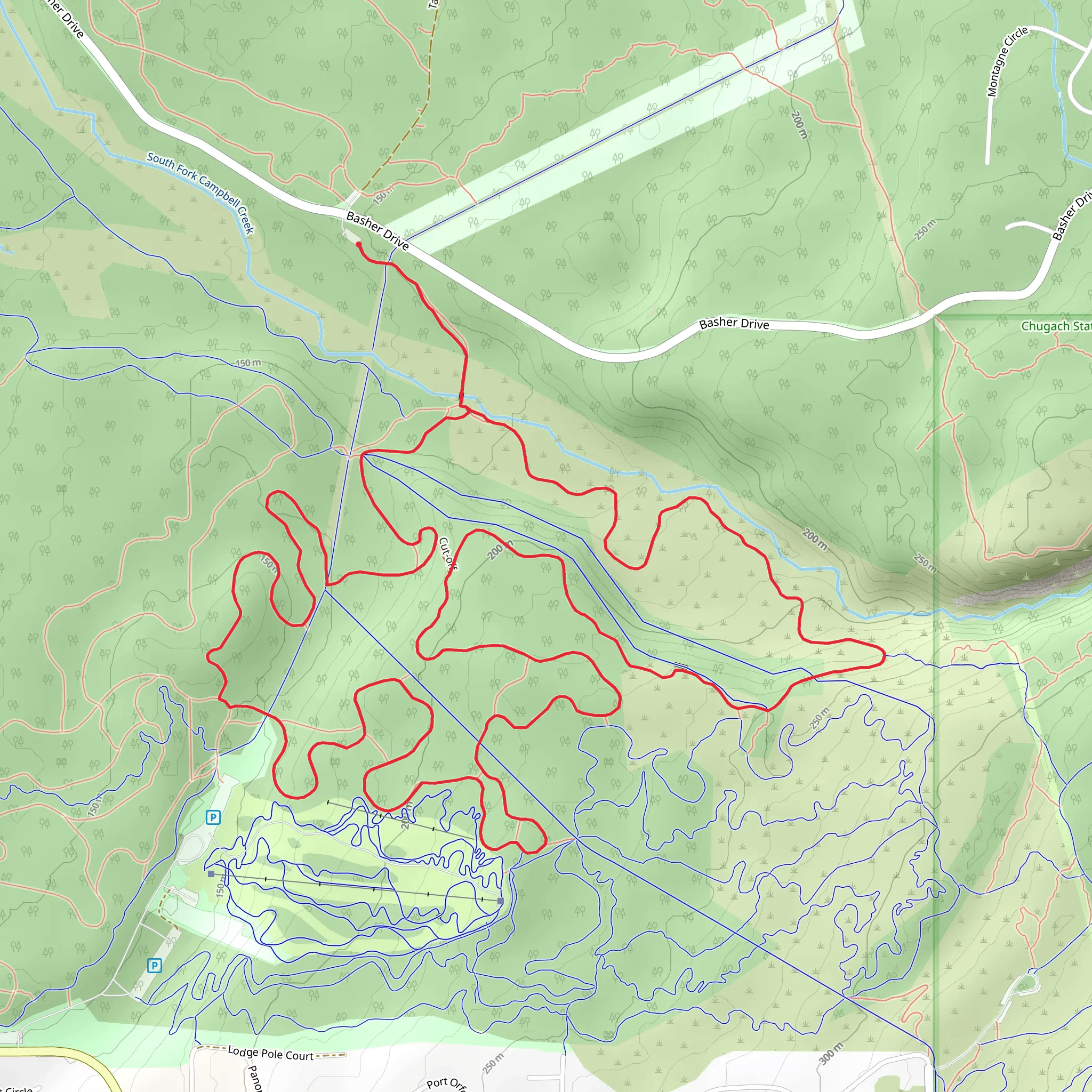 Spencer Loop mobile static map