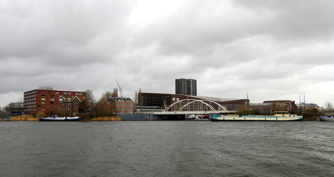 Verbindingsdam, Blauwehoofdbrug and Schellingwoude Loop