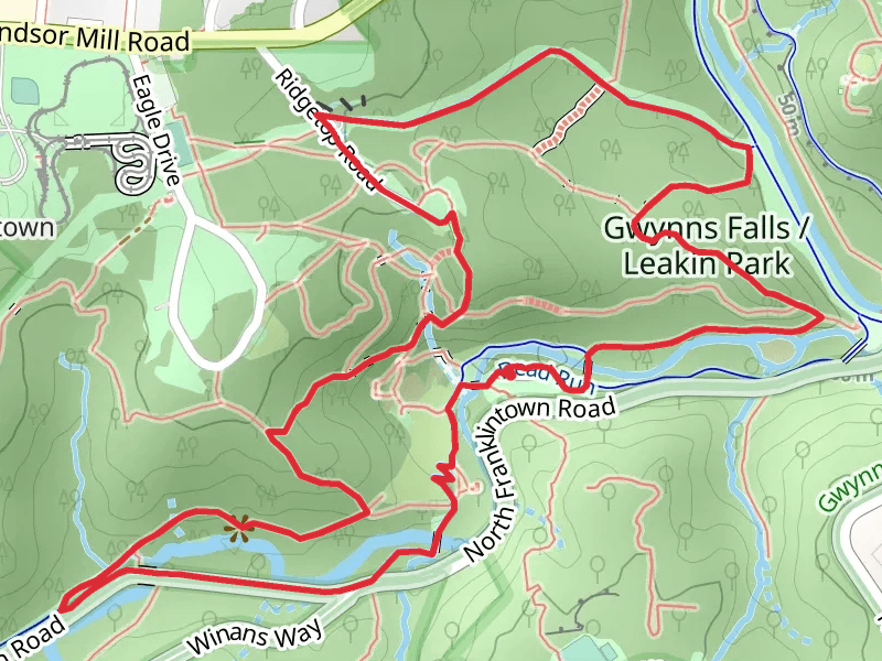 Old Spring, Old Fort and Old Franklintown Loop Trail