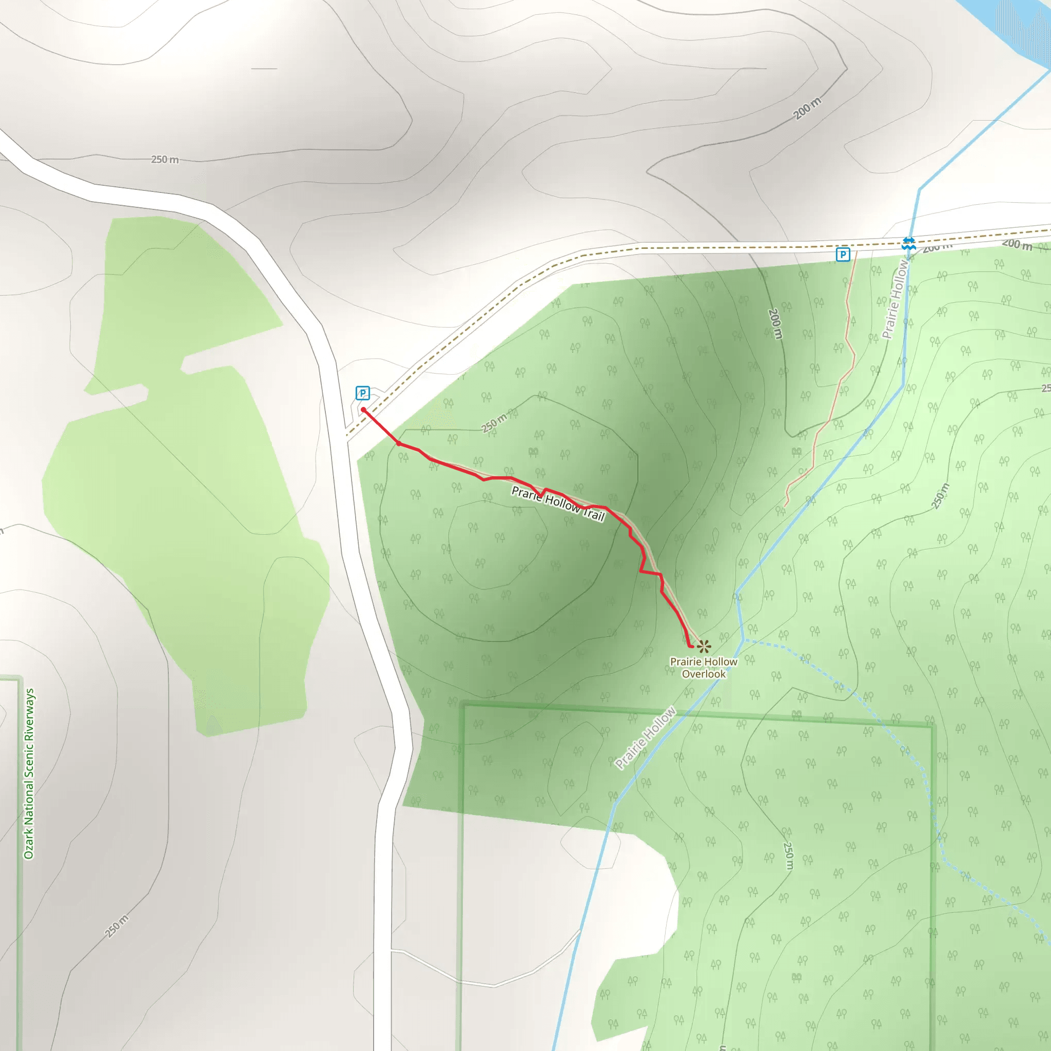 Prairie Hollow Waik mobile static map