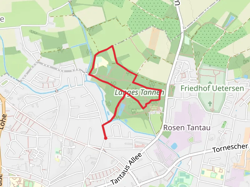 Karpfenteich Langes Tannen and Langes Tannen Loop