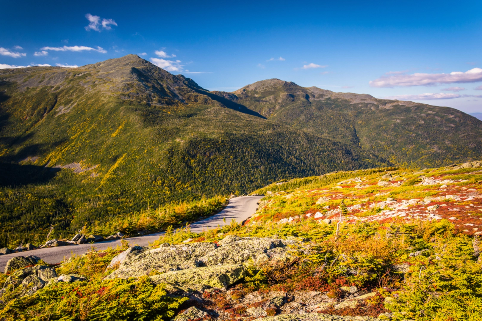 An image depicting the trail Mount Moriah via Carter Moriah Trail and its surrounding area.