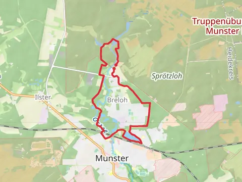 Flueggenhofsee and Munosee via Fischeweg