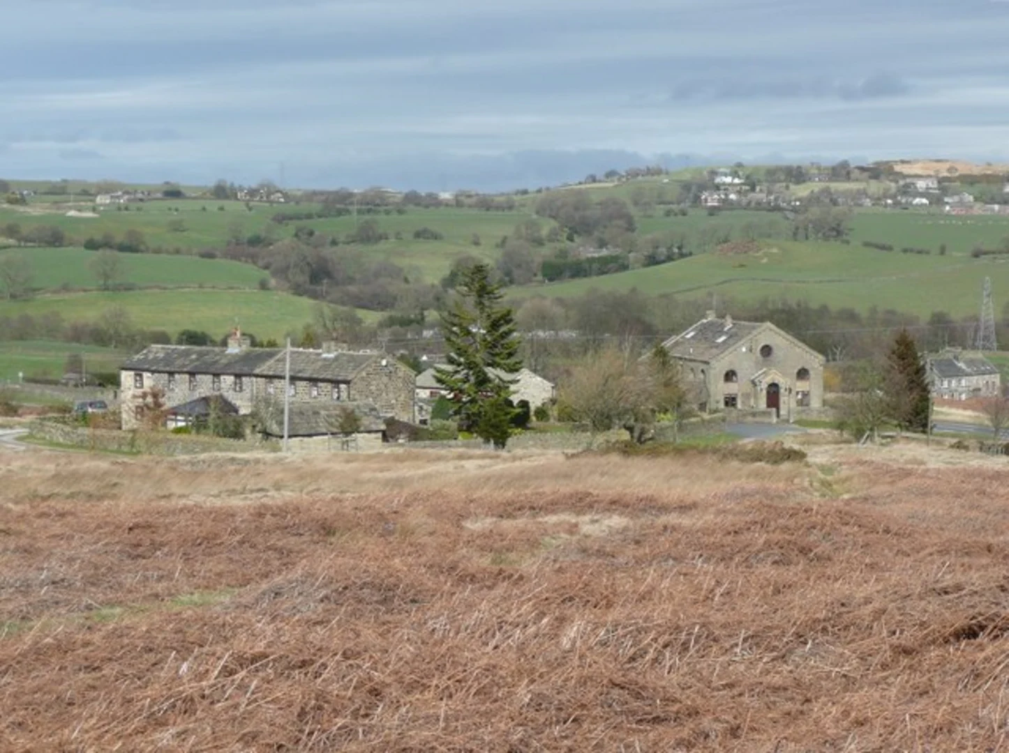 An image depicting the trail Baildon to Ben Rhydding Walk and its surrounding area.