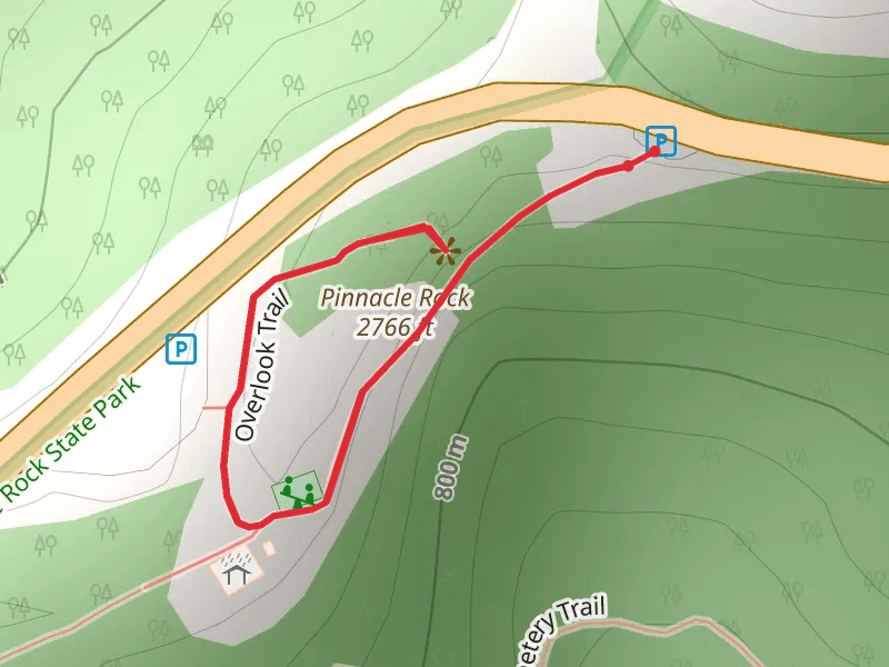 Overlook Trail via Pinnacle Rock