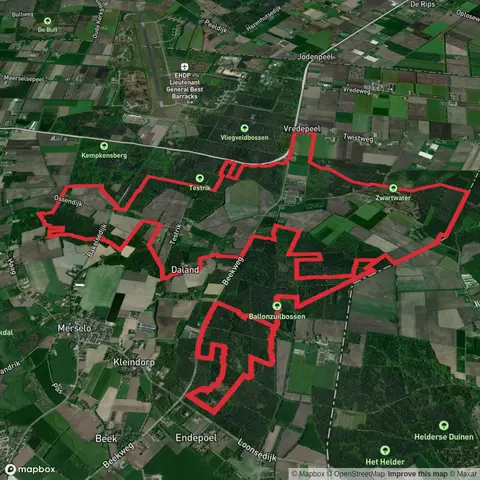 Laagheide, De Ballonzuil and De Kleeverenberg Loop