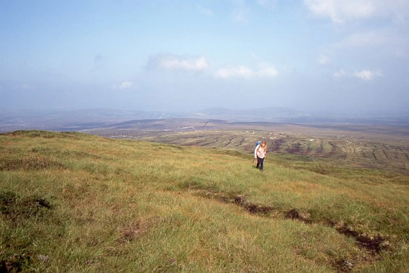 An image depicting the trail Slieve Snaght Loop and its surrounding area.