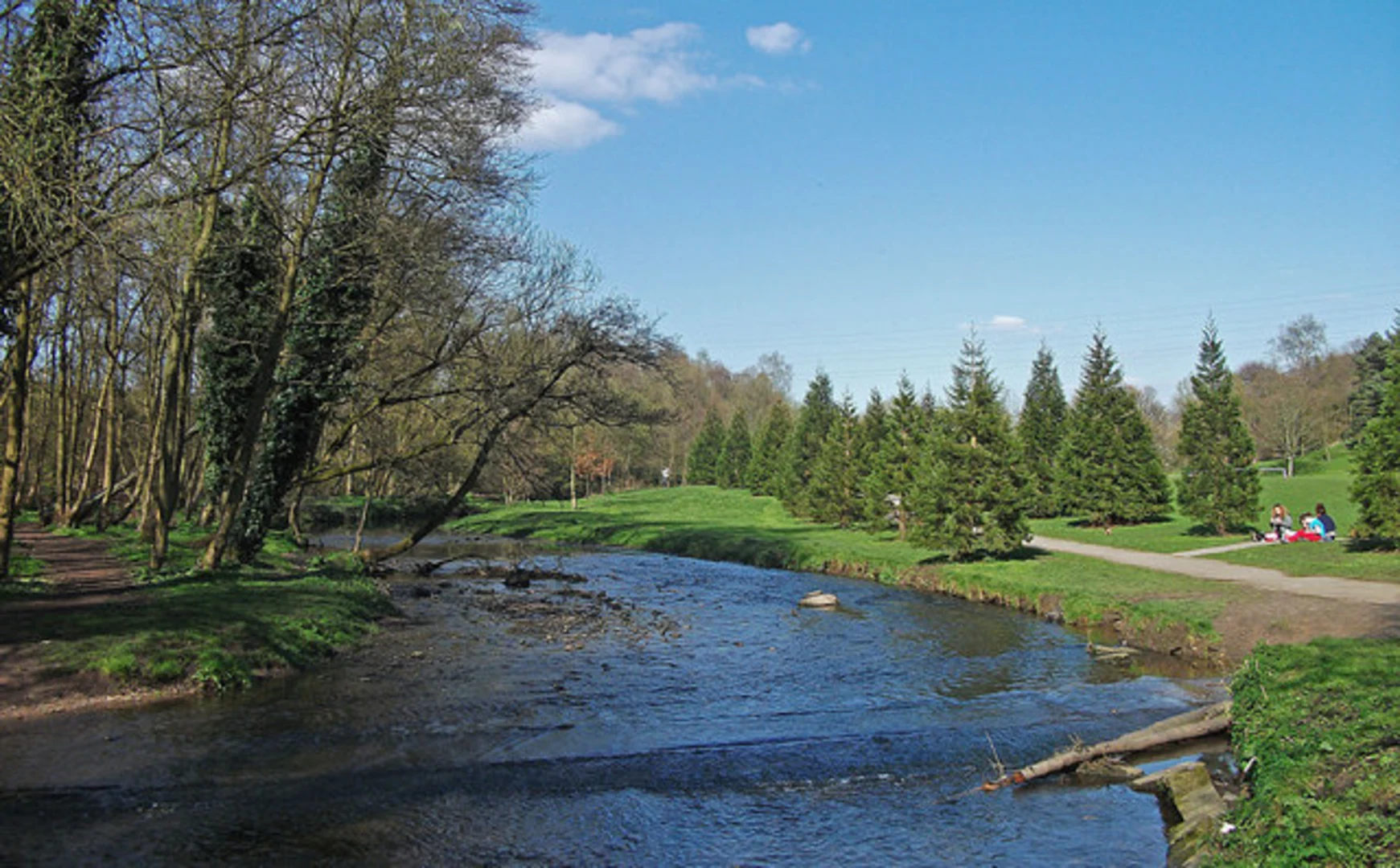 An image depicting the trail Chadderton Park and Tandle Hill Country Park Loop and its surrounding area.