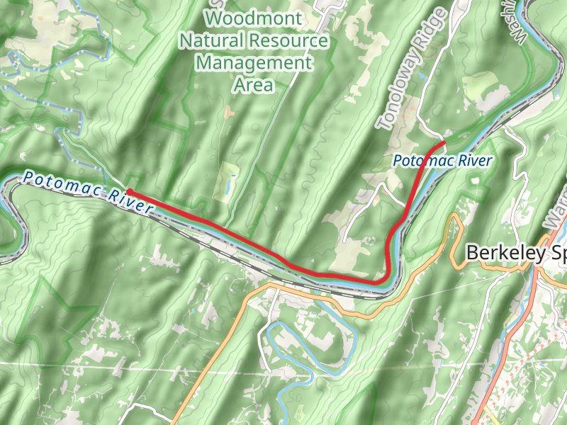 Western Maryland Rail Trail - Pearre