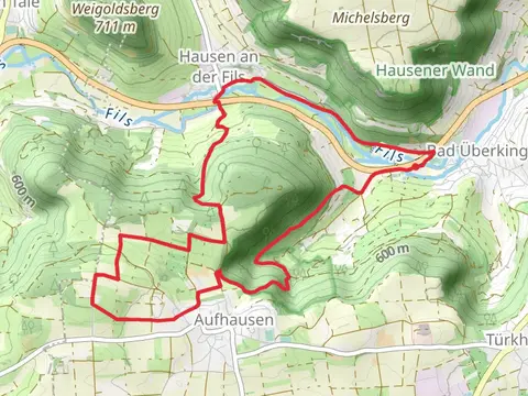Wald und Wasserweg and Aufhausen Wasserbrg