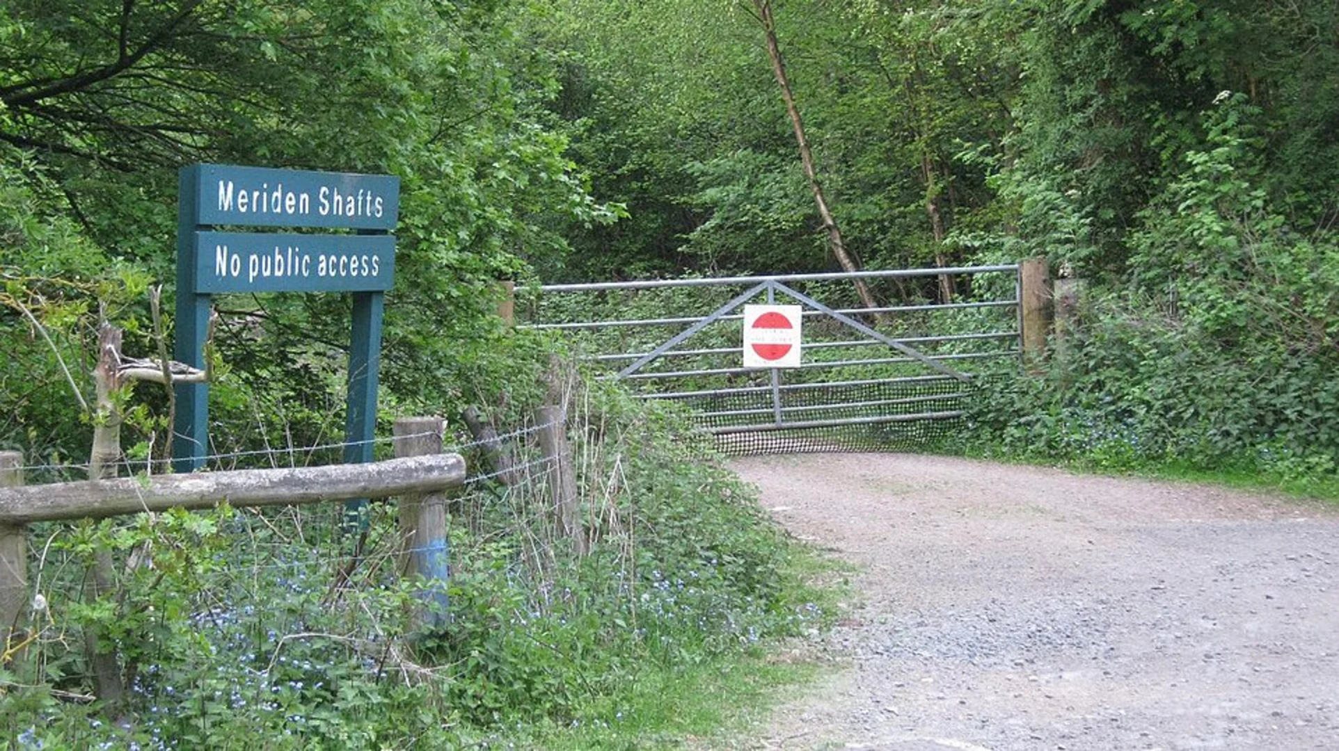 An image depicting the trail Meriden Shafts and Boultbee's Wood Loop and its surrounding area.