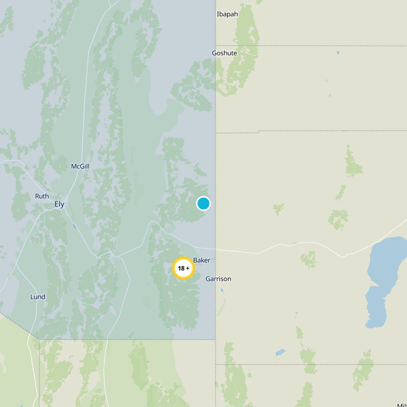 White Pine County Static Map