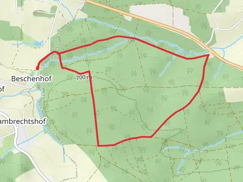 Kaltbrunnenbach Loop from Beschenhof