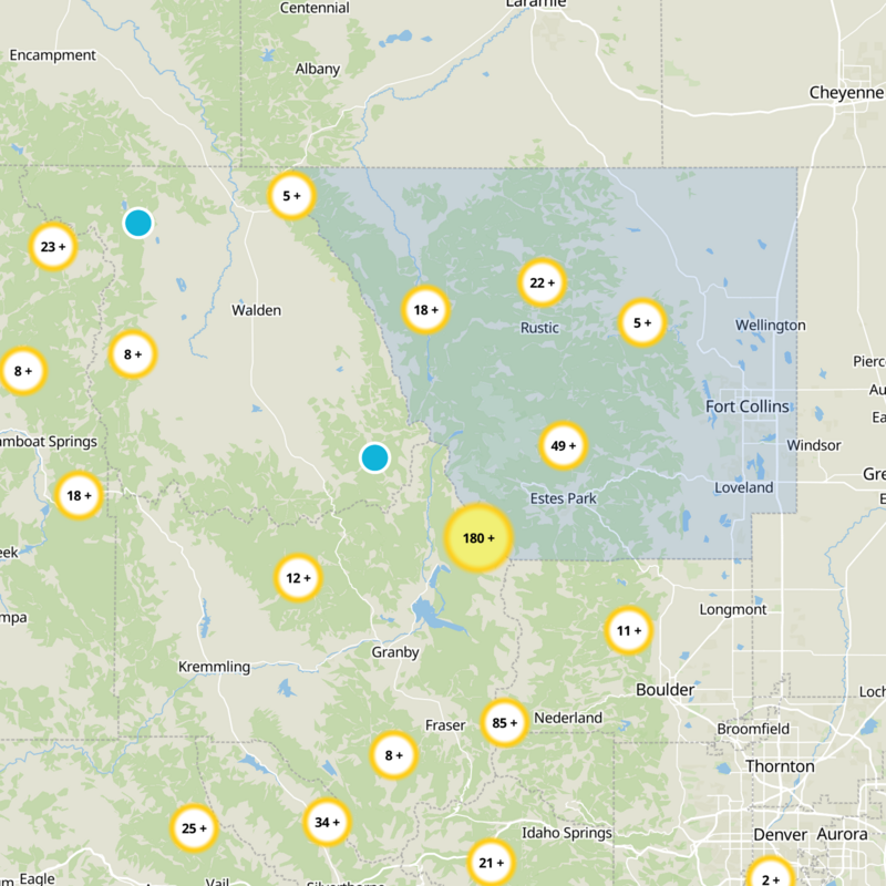 Larimer County Static Map