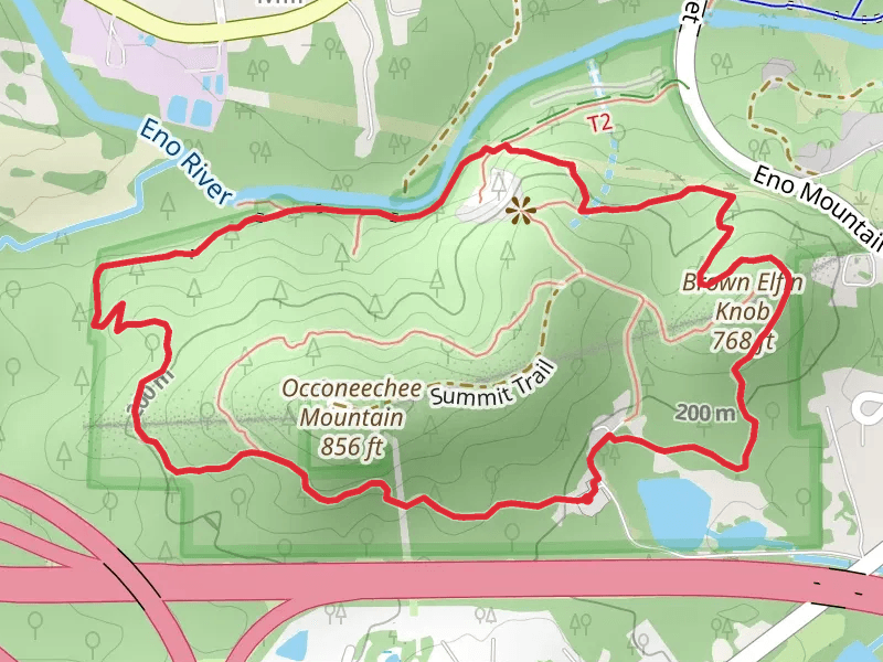 Occoneechee Mountain Loop Trail