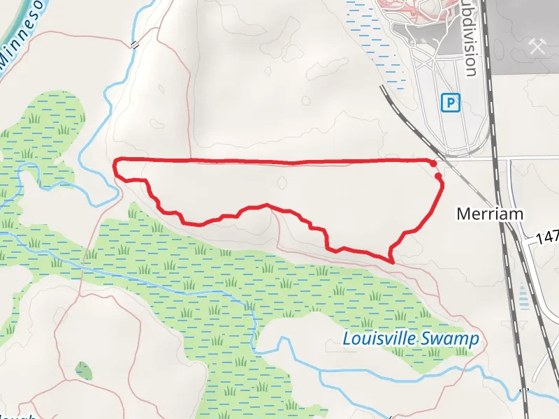 Mazomani Trail and State Trail Access Trail Loop