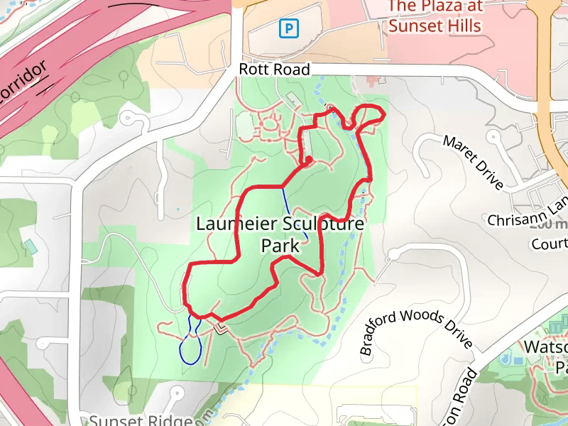 Laumeier Sculpture Park Loop