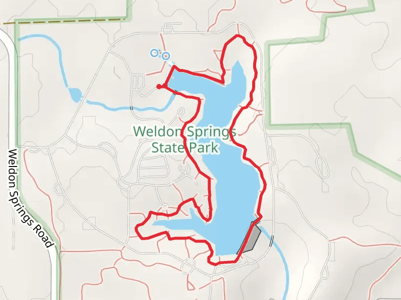 Weldon Springs Lake Loop