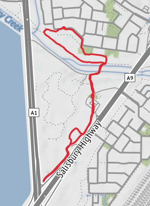 Adelaide Walk mobile static map