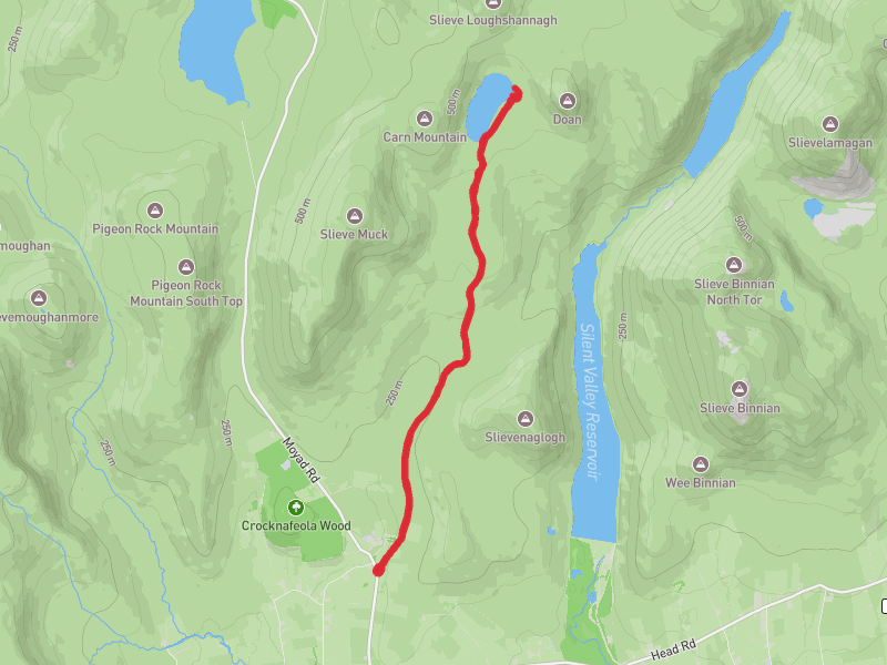 Afternoon hike at Lough Shanna via Banns Road thumbnail