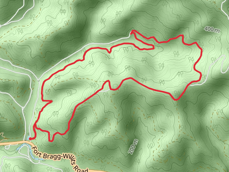 Fort Bragg-Willits Road Loop - North
